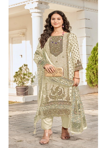 Kt 268 By Shree Viscose Maslin Printed Wholesale Salwar Suits Suppliers In Mumbai